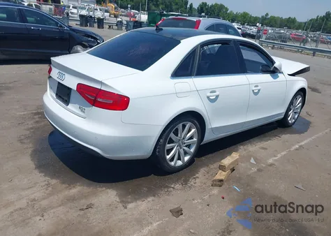 2013 Audi A4 2.0T Premium from USA, damaged, VIN WAUFFAFL1DN017184